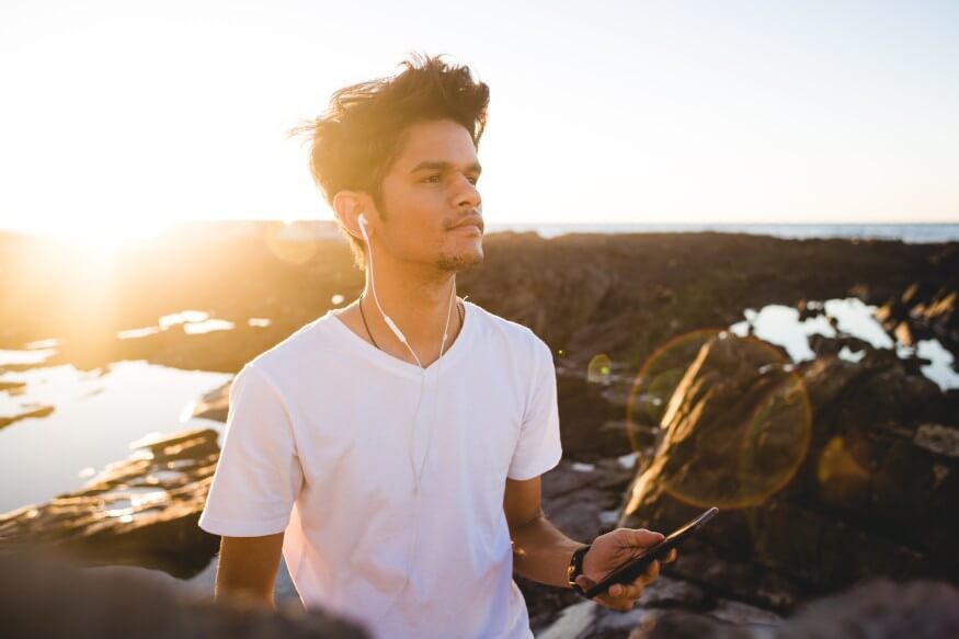 young guy listening to music drug detox subutex doctor mental health treatment