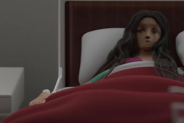 A young woman lies in bed, trying to taper off Suboxone, unsure of how.