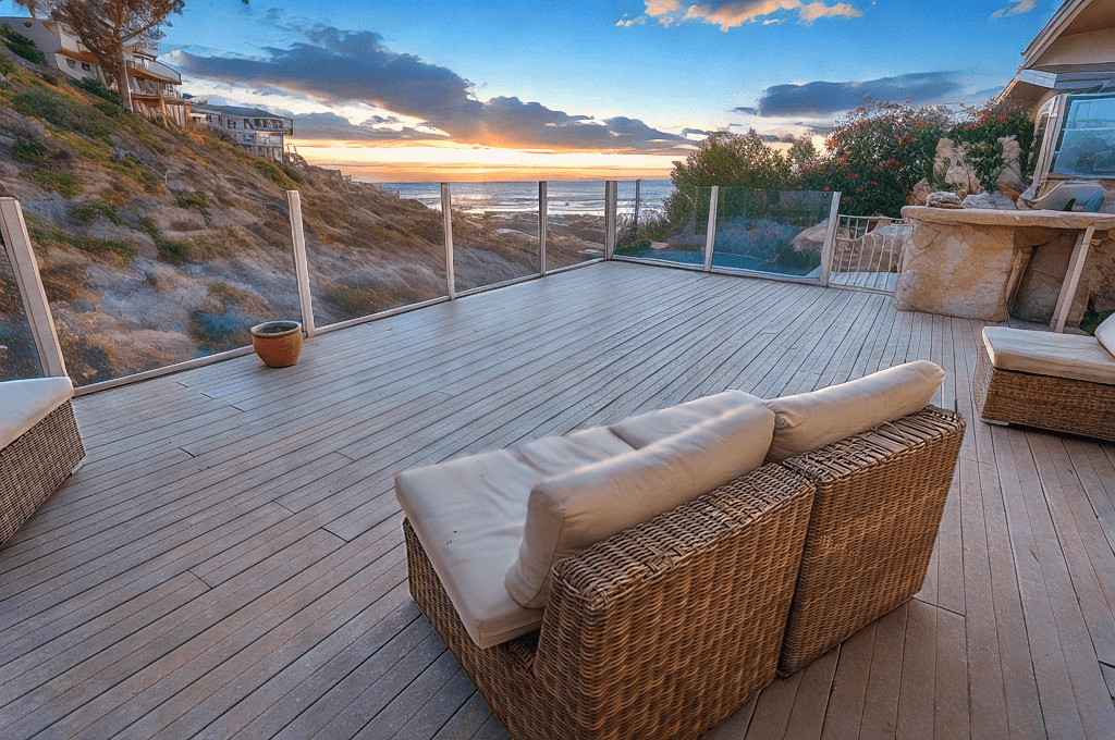 Ocean view detox center in San Diego with serene beachfront views.