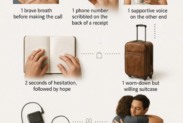 Infographic illustrating key indicators when rehab help for substance abuse is needed.