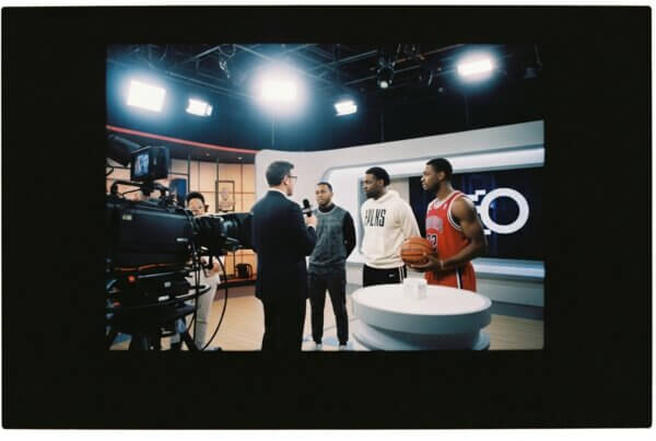 A poignant image of John Brenkus, the visionary creator of "Sport Science," who openly shared his journey with depression to advocate for mental health awareness and sadly lost to suicide.