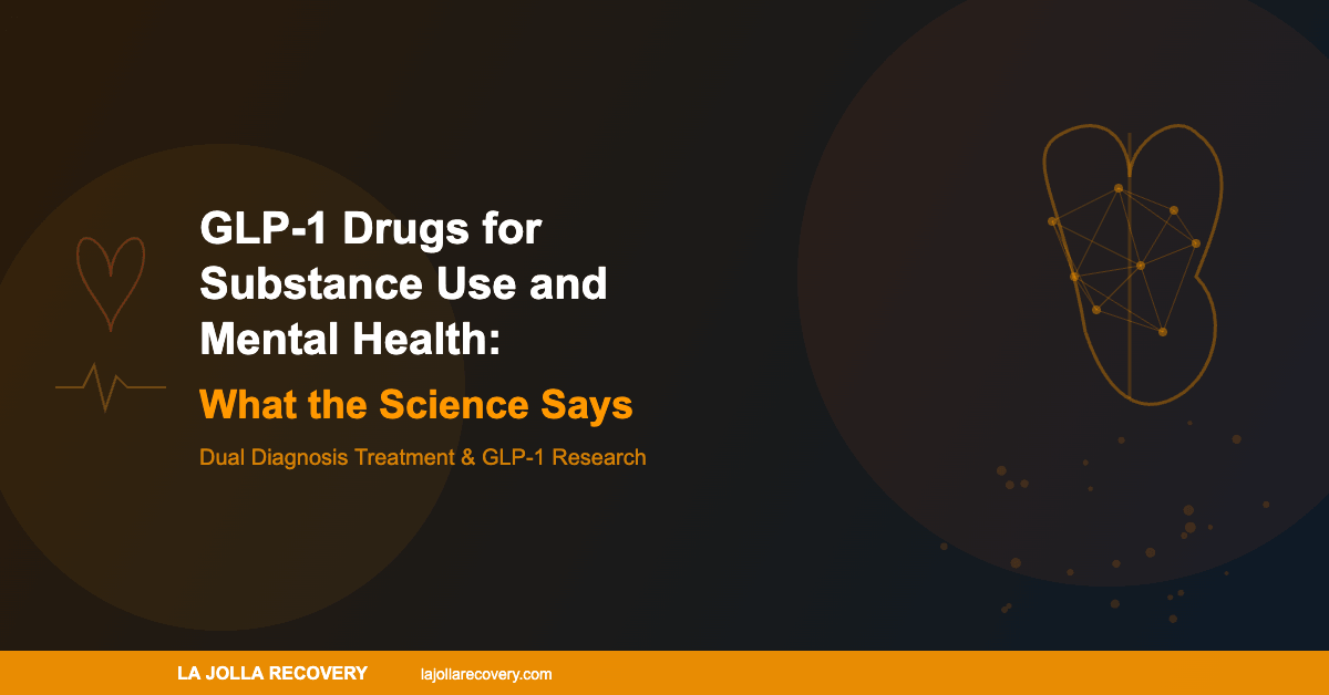 GLP-1 drugs for substance use disorders and mental health