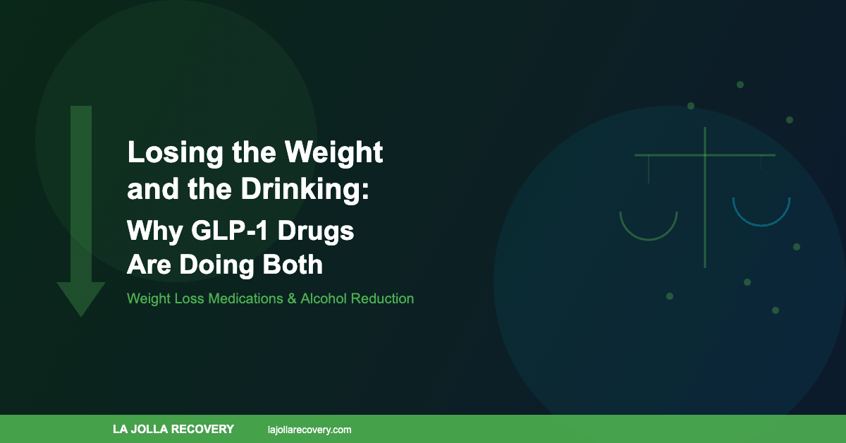 GLP-1 drugs helping with both weight loss and alcohol reduction
