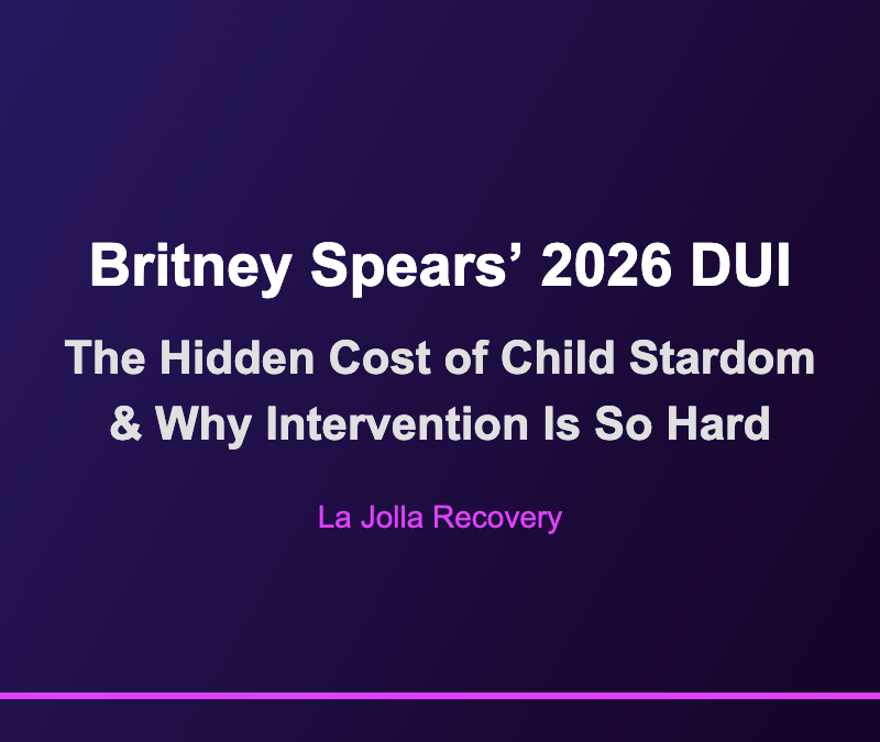 Britney Spears 2026 DUI arrest mental health recovery child stardom burnout