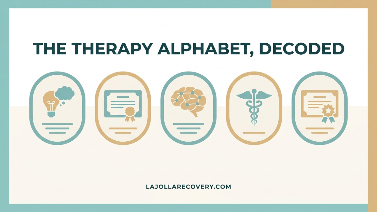 Types of mental health professionals explained — La Jolla Recovery